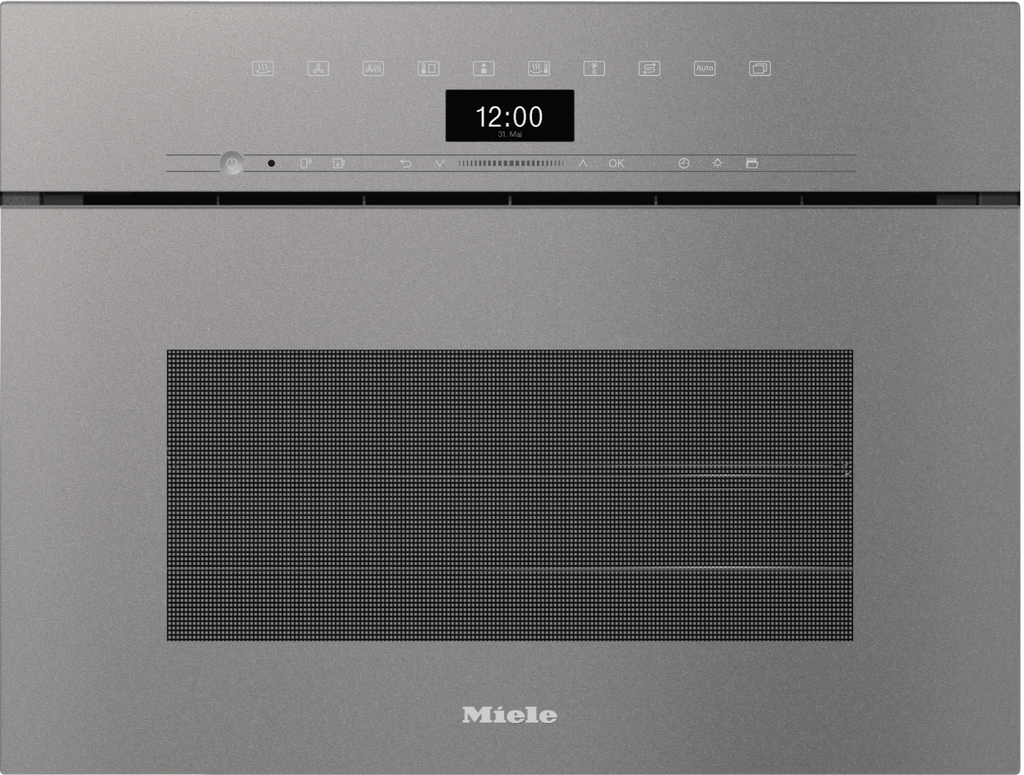 DGC 7445 HCX Pro Griffloser Kompakt-Dampfbackofen mit Frisch- und Abwasseranschluss