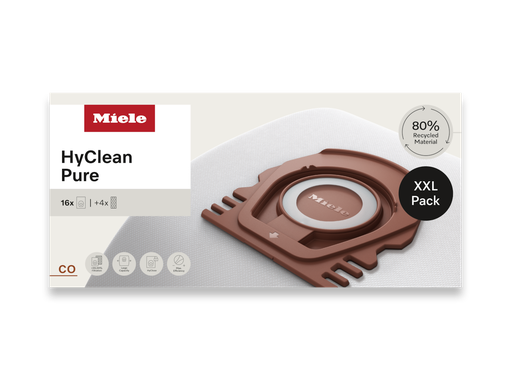 [12695230] Miele HyClean Pure Staubsaugerbeutel CO XXL Pack