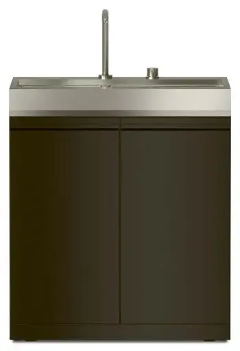 [12762640] Miele Dreams Wash L - Spülmodul mit Spüle, versenkbarem Wasserhahn und herausziehbarem Abfalltrennsystem. Spülmodul