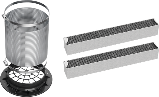 [11949040] DUP150 UBS Umluft Plug&Play Zubehörset für DAD 4x4x