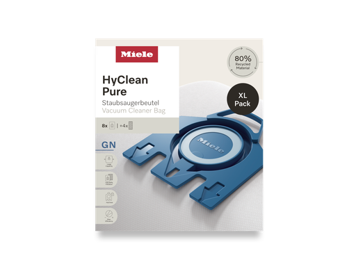 [12497870] Miele HyClean Pure Staubsaugerbeutel GN XL Pack