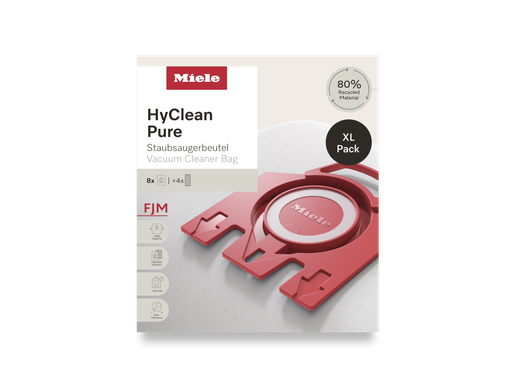 [12498160] Miele HyClean Pure Staubsaugerbeutel FJM XL Pack